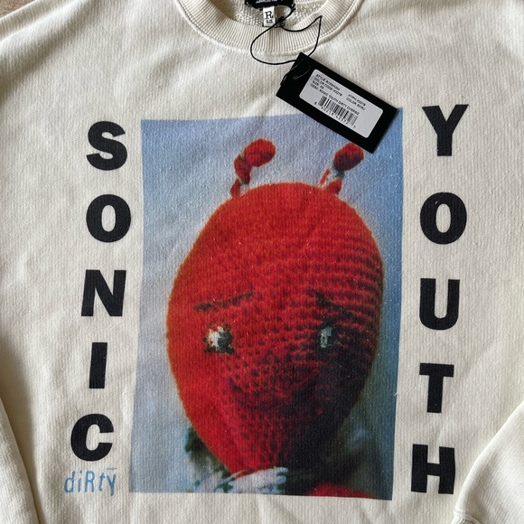 R13 Sonic Youth Oversized Sweatshirt - Picture 10 of 11